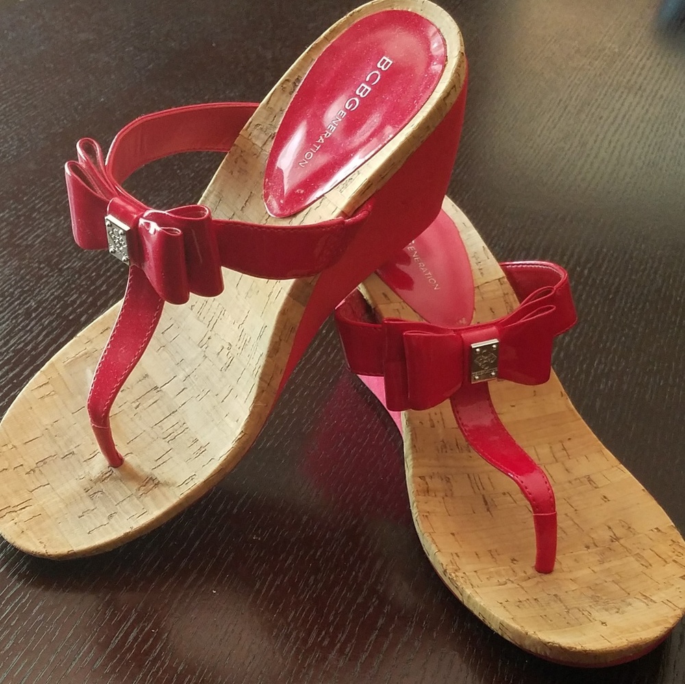 BCBGeneration- Wedge Sandal